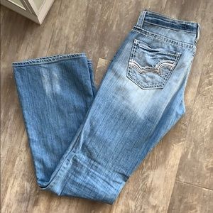 Big Star Ultra Low Rise Flare Jeans